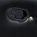 Orion Ii Console Loveseat W/ Dual Recliners-Black