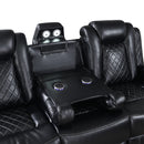 Orion Ii Sofa W/ Pwr Fr & Hr-Black