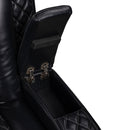 Orion Ii Raf Console Loveseat W/1 Recliner-Black