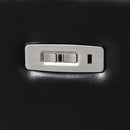 Orion Ii Raf Console Loveseat W/ Pwr Fr & Hr-Black