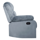 Willow Sofa W/Dual Recliner-Gray