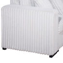 Bliss Laf Loveseat With Corner-Mist Gray