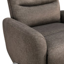 Takami Swivel Recliner-Chocolate Poly