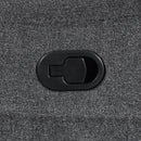 Redondo Glider Recliner W/Heat And Massage-Dk Gray