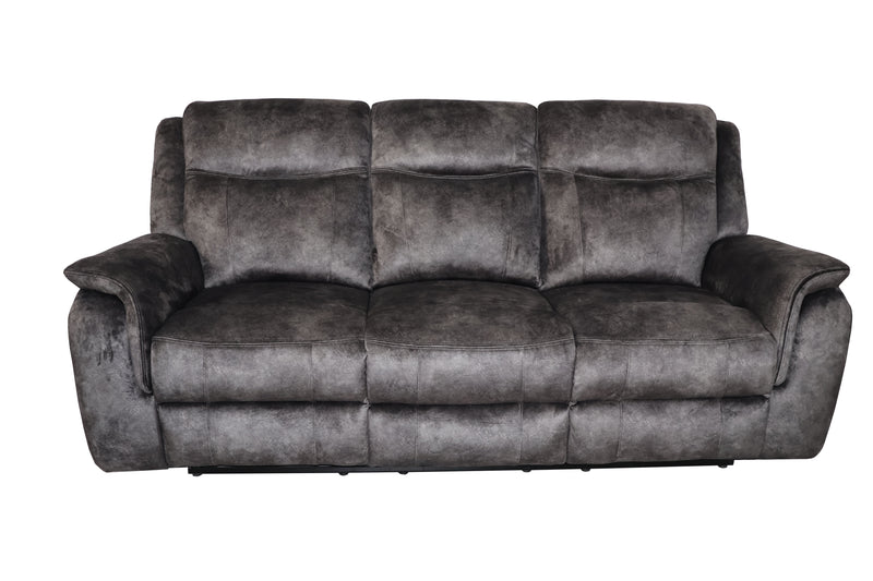Park City Sofa W/Dual Recliner-Slate