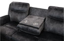 Park City Sofa W/Pwr Fr-Slate
