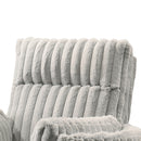 Embrace Swivel Accent Chair-Gray