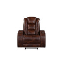Chester Glider Recliner-Brown