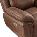 Ryland Glider Recliner W/Pwr Fr- Brown