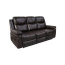 Kellen Sofa W/ Drop Down Tray & Pwr Fr-Brown
