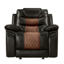 Nikko Glider Recliner-Brown