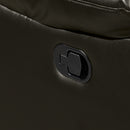 Nikko Console Loveseat W/ Dual Recliners-Brown