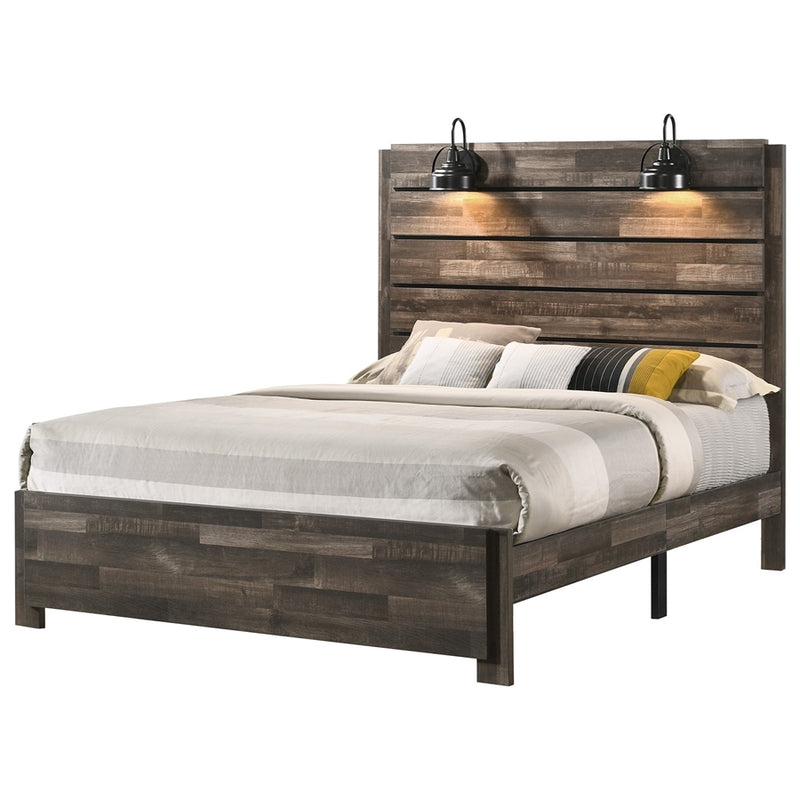 CARTER BROWN QUEEN BED