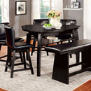 Hurley 6 Pc Counter Ht Table Set with Bench