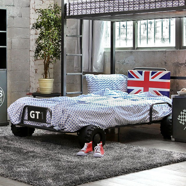 Royal Racer Twin Bed, Blue