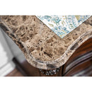 Menodora Brown Cherry Night Stand