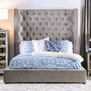 Rosabelle Bed Black, Grey, & Ivory