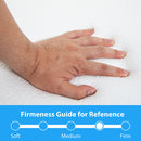 Hollyhock 3" Twin Tri-Fold Memory Foam Topper