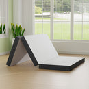 Hollyhock 4" Full Tri-Fold Memory Foam Topper