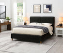 Stavern E.King, Full, & Queen Bed Grey & Black