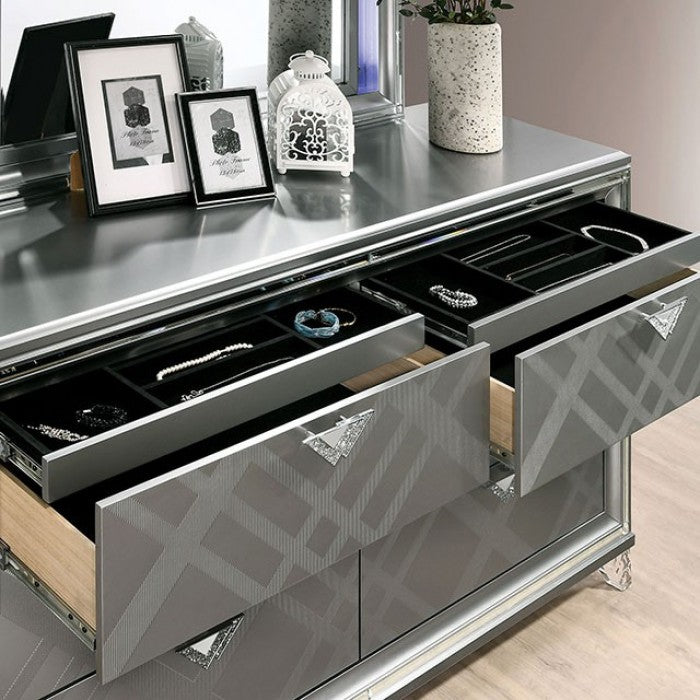 EMMELINE Silver Dresser