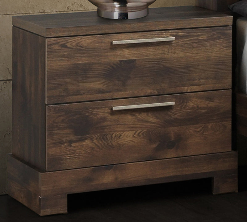 New Classic Furniture Campbell 2 Drawer Nightstand in Ranchero B135-040 image