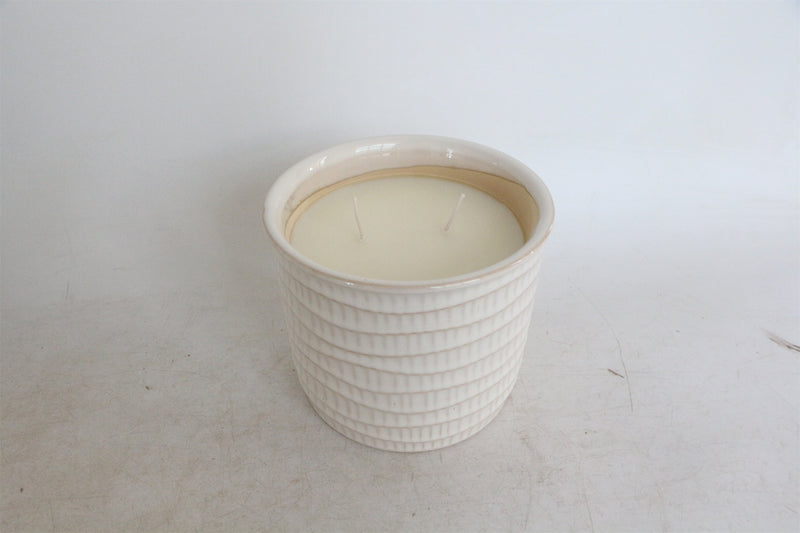 6" Aztec Scented Candle, Beige 18oz image