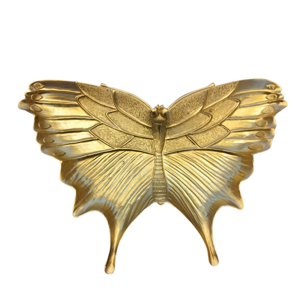 Gold Resin Butterfly Plate image