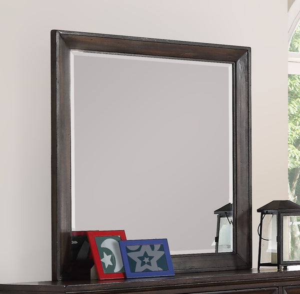 New Classic Furniture Sevilla Youth Mirror in Walnut Y2264-062 image