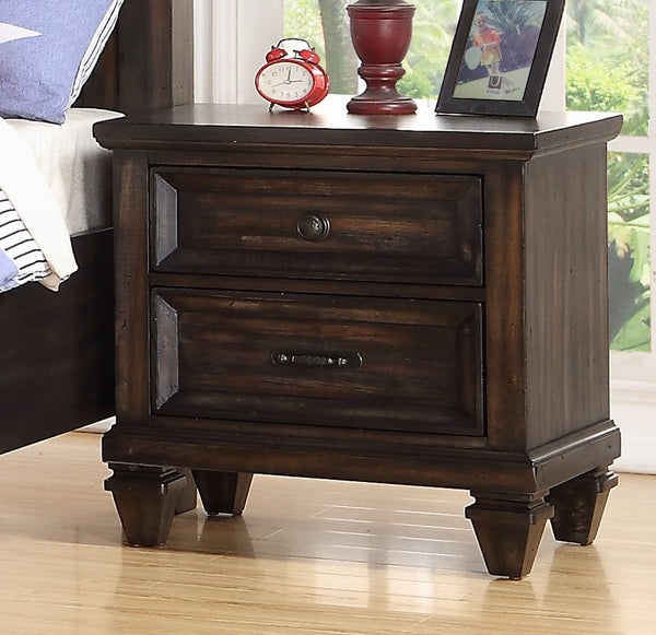New Classic Furniture Sevilla Youth Nightstand in Walnut Y2264-042 image