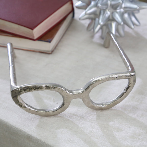 Silver Glasses Sculpture image