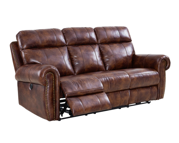 New Classic Roycroft Power Recliner Sofa in Pecan UC2360-30P1-PEC image