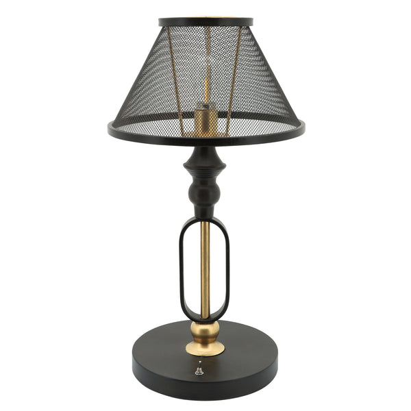 Industrial Led Table Lamp W/shade image