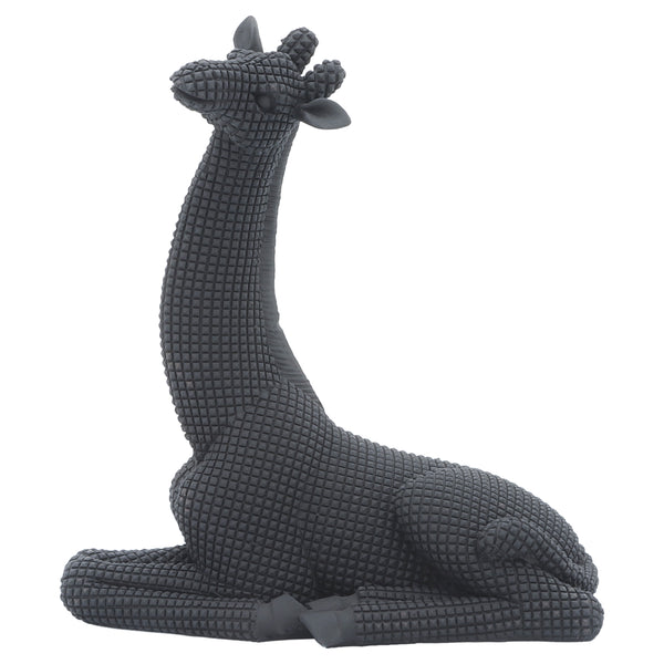 Resin, 9" Sitting Giraffe, Black image