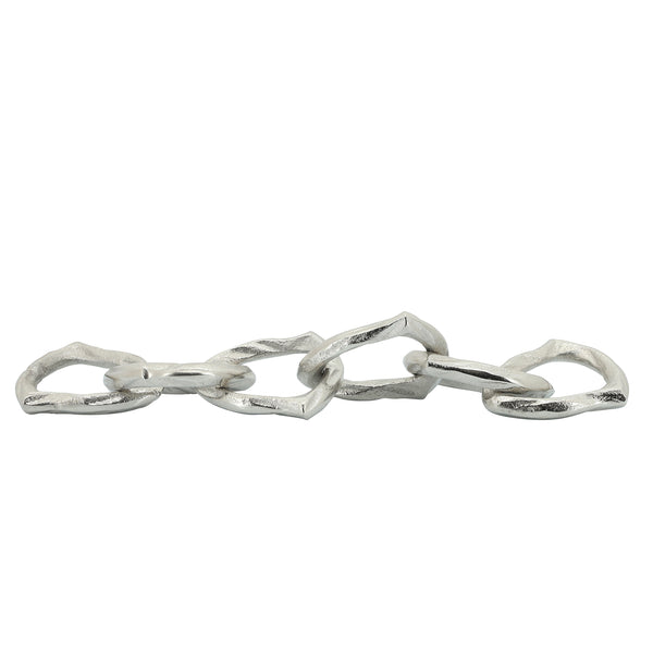 Metal 18" Chain Links, Silver image