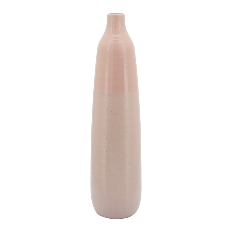 22"h Bottle Vase, Blush image
