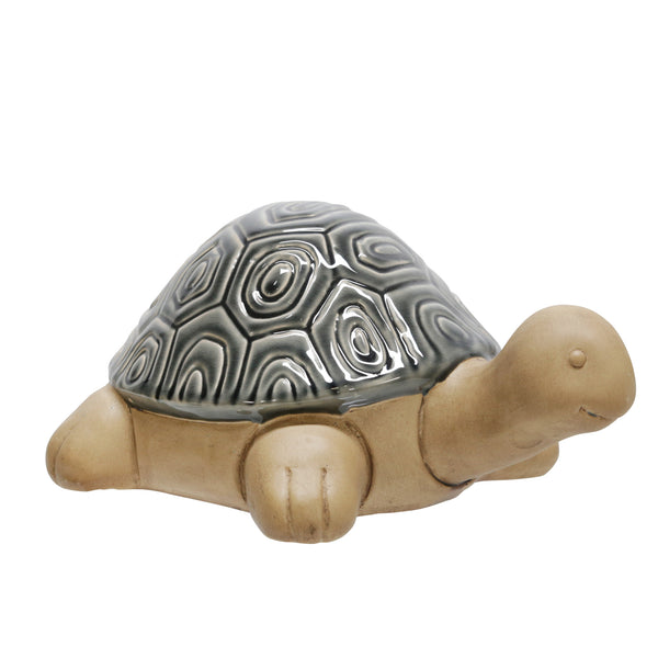 13" Tortoise Deco, Gray image
