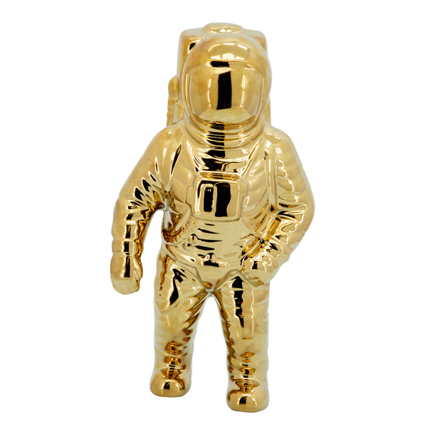 11" Astronaut Statuette, Gold image