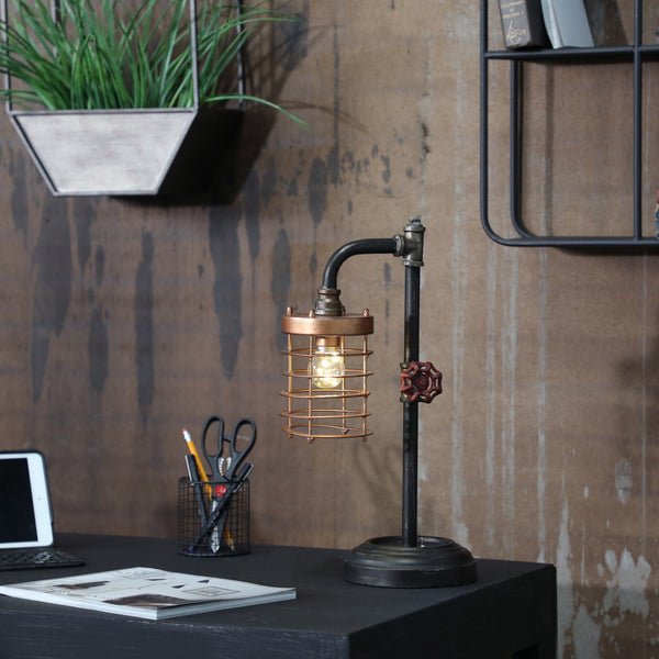 Metal, Pipe  Bo Table Lamp image
