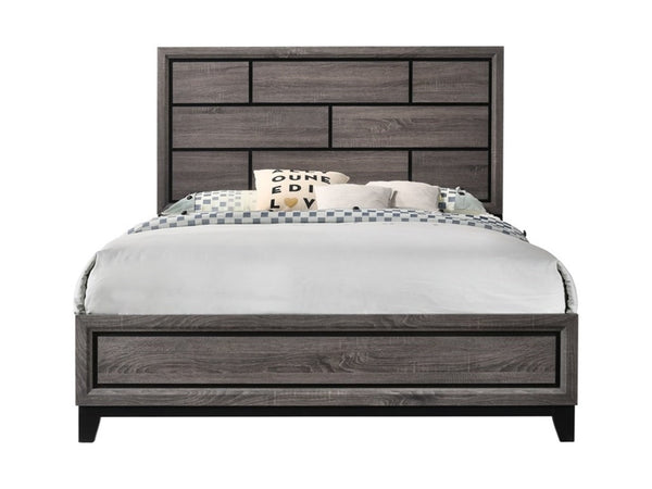 QUEEN AKERSON GREY BED