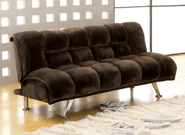 MARBELLE Futon Sofa, Dark Brown image