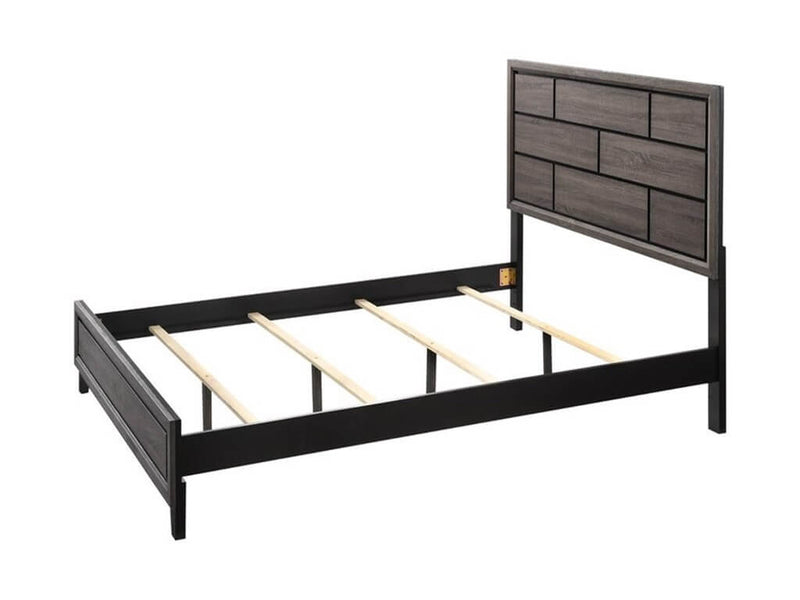 TWIN AKERSON GREY BED
