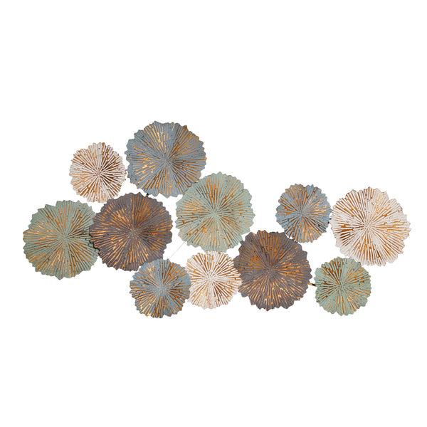 Multicolor Metal Circles Walldecor, Wb image