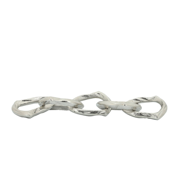 Metal 15" Chain Links, Silver image