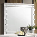 New Classic Valentino Vanity Table Mirror in White BA9698W-091 image