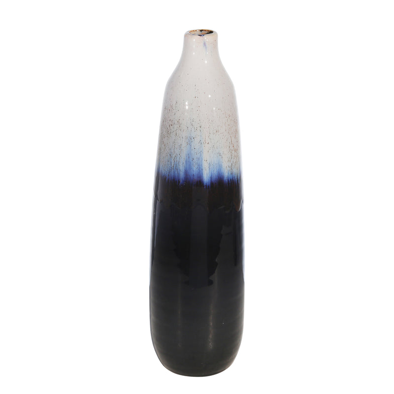 Ceramic 18", 2-tone Vase, Multi image