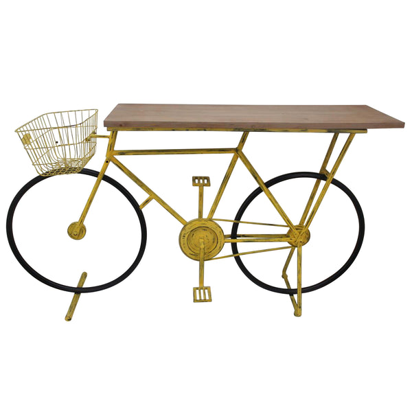 Bicycle Console Table,yellow image