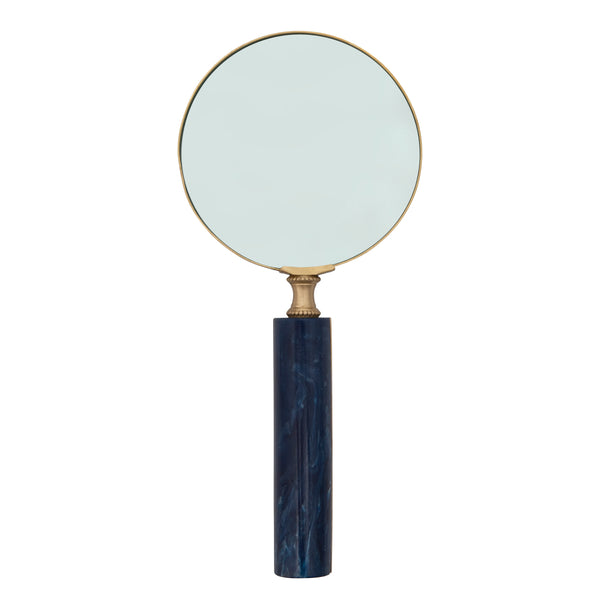 4" Magnifying Glass, Blue image