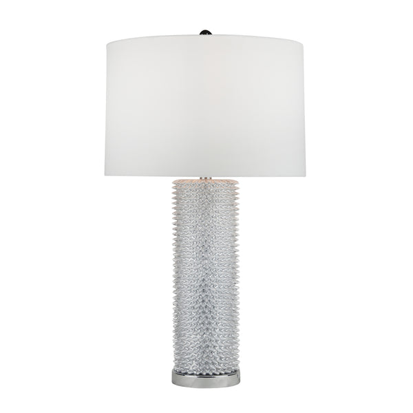 Resin 31" Spiked Table Lamp, Silver image