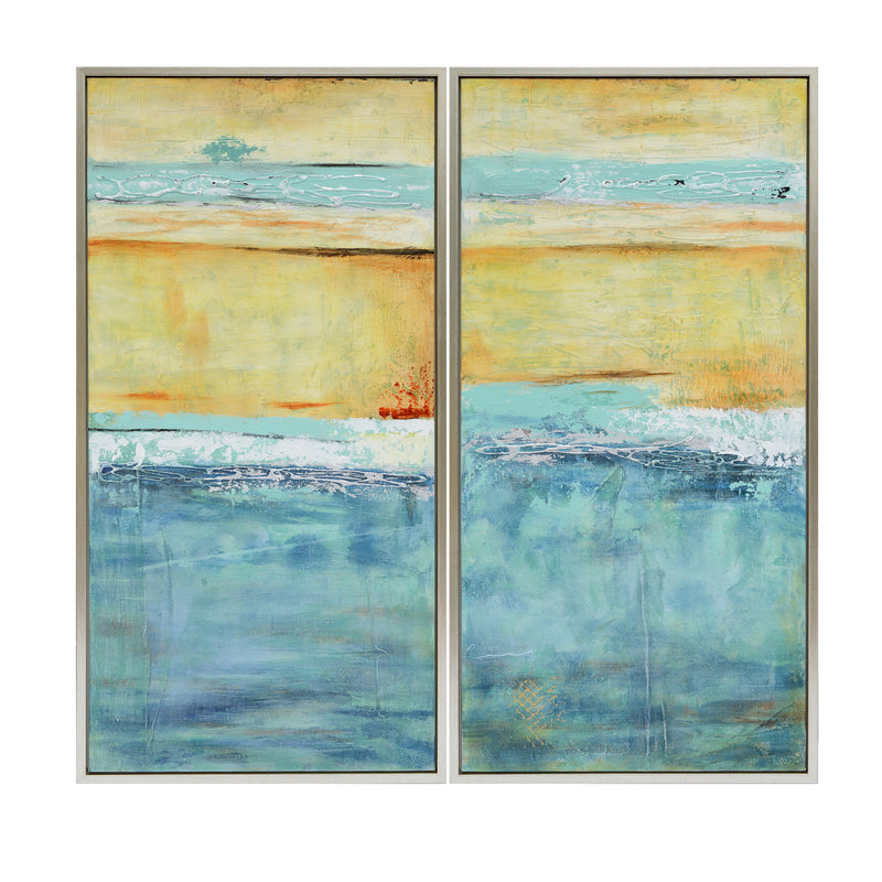 50x26, S/2, Ocean Oil Painting, Multi image